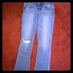 American Eagle skinny kick Jean's size 6